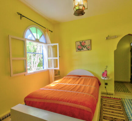 Yellow bedroom