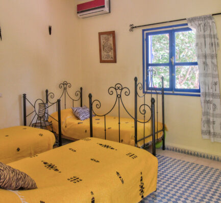 African bedroom