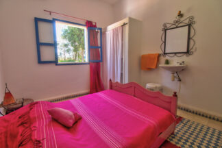 Chambre avec coin toilette