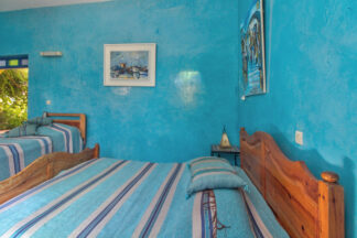 Chambre sur le patio